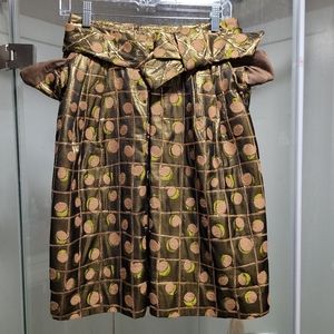☀️Size 40 Marni Jacquard Metallic skirt